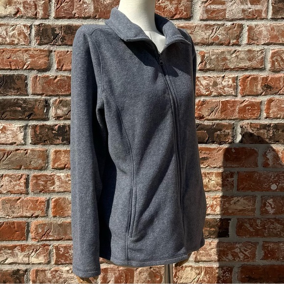 Old Navy soft grey zip up warm fleece jacket / M / Excellent condition - Picture 3 of 11